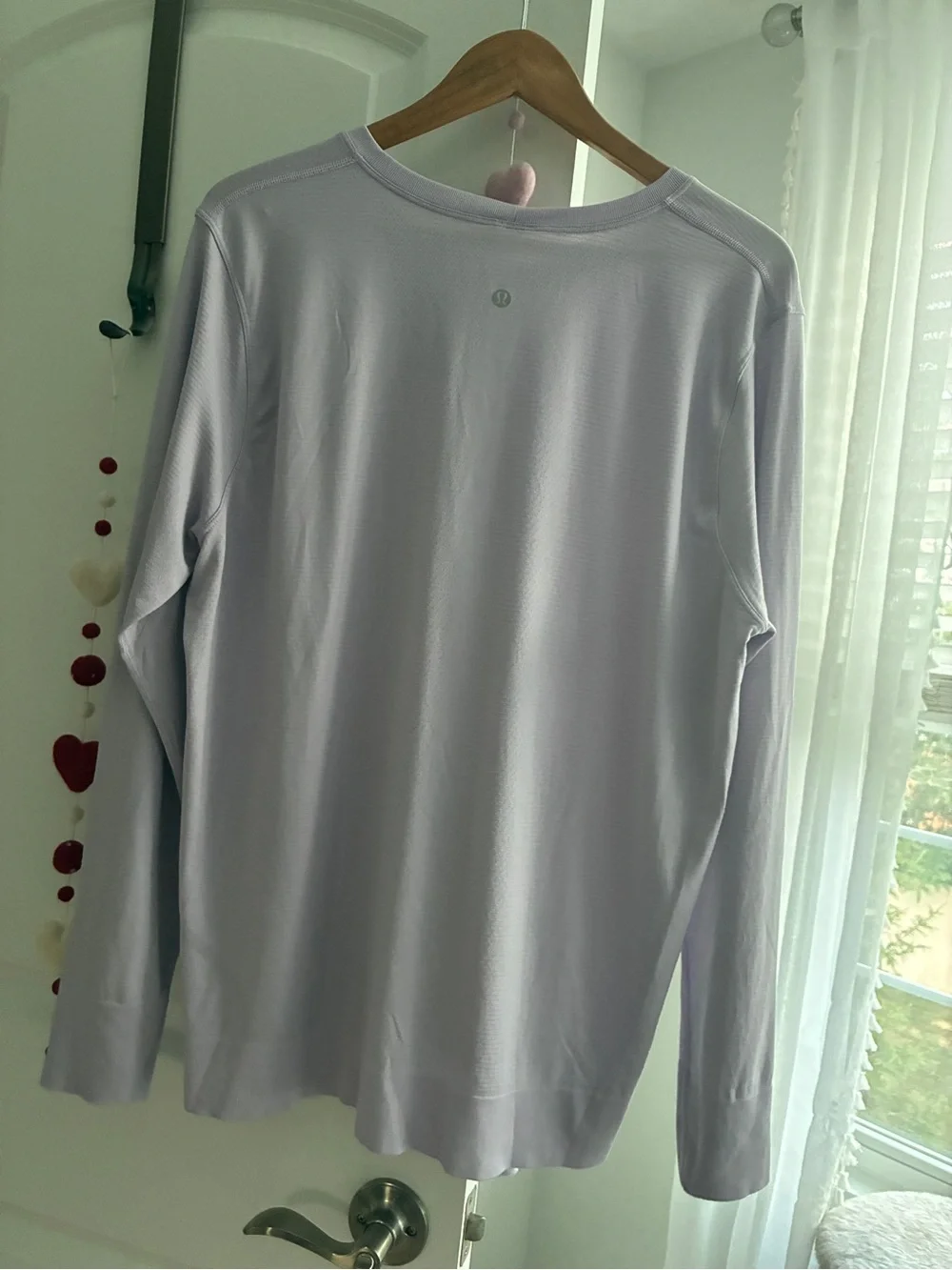 Lululemon Swiftly Relaxed Long Sleeve Lilac Ether Size 14 Tag Included